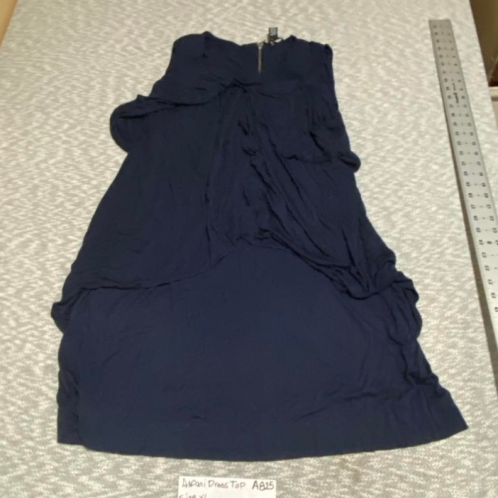 Alfani Navy blue dress back zipper closure Size: XL. SKU-A825